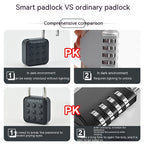 Smart Fitness Padlock with Fingerprint 