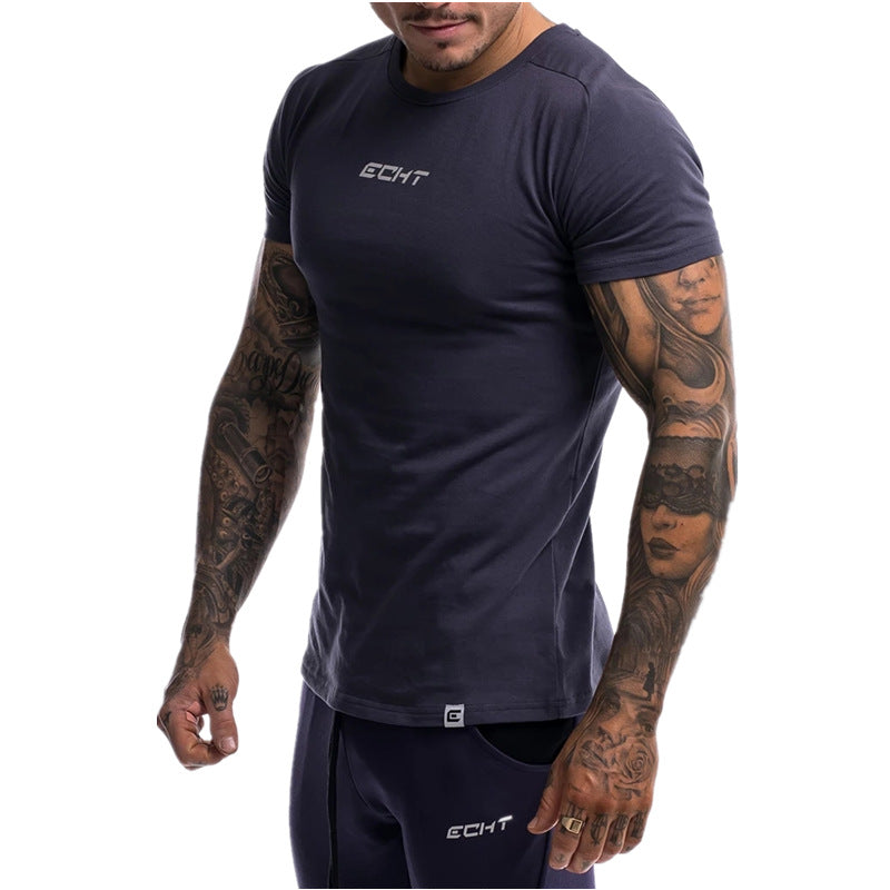 Men’s Loose Fit Gym T-Shirt – Breathable Training Tee