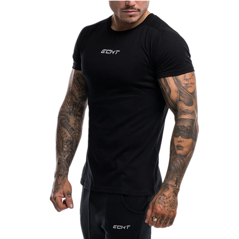 Men’s Loose Fit Gym T-Shirt – Breathable Training Tee