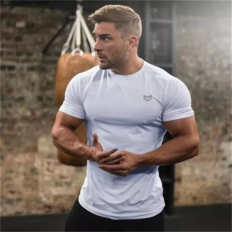 Men’s Quick-Dry Gym T-Shirt – Performance Fit
