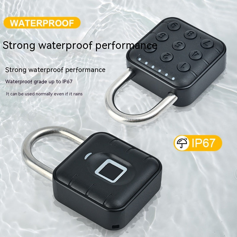 Smart Fitness Padlock with Fingerprint 