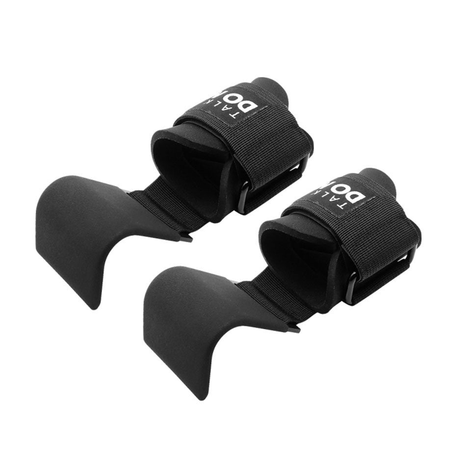 Weight Lifting Hook Grips – Heavy Duty Wrist Support