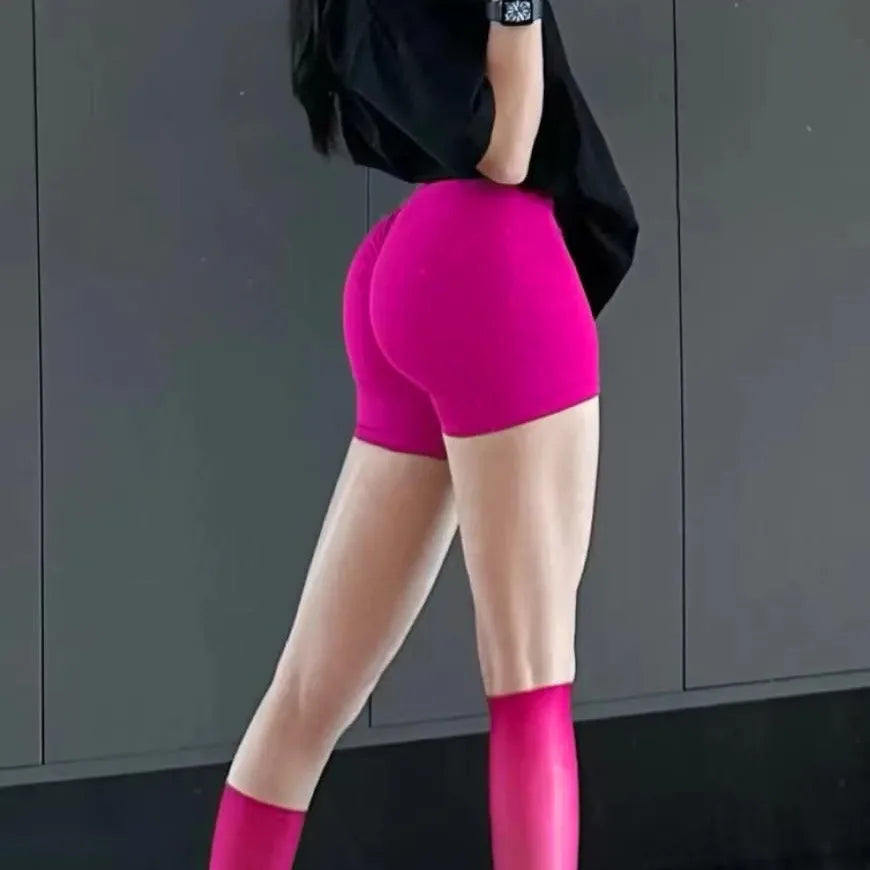 Nahtlose Damen Fitness Shorts