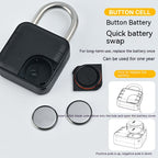 Smart Fitness Padlock with Fingerprint 