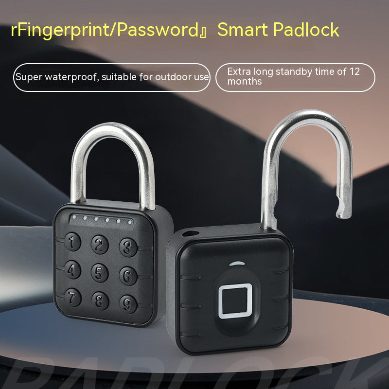 Smart Fitness Padlock with Fingerprint 
